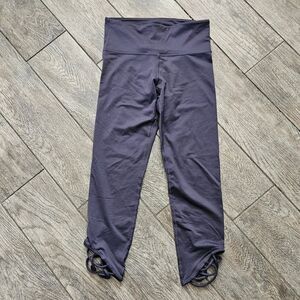 Joy Lab Purple Cut-Out Leggings Size XS